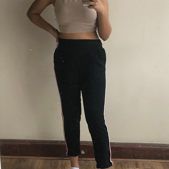 Zara Trousers with Piped Side Stripes - Picture 1 of 2